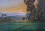 Na restauratie, schilderij, Indië